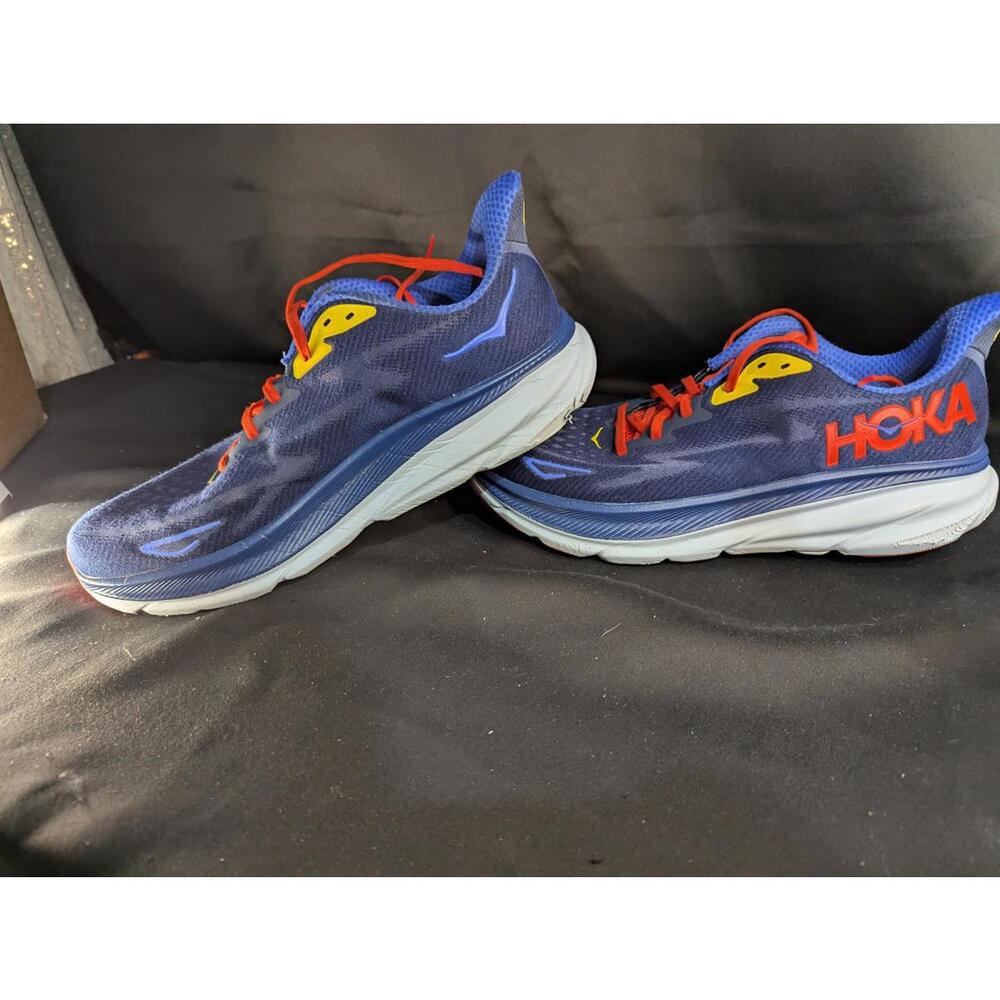 HOKA Clifton 9 Runner "Bellwether Blue" Size 13 Used VGC 1132210 Cushioned - Picture 5 of 15